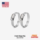 3 Inch Clamp, Set of 20 Pair