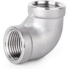 1 Inch 90 Degree Elbow Fittings,304 Stainless Steel Female NPT, Pack 4