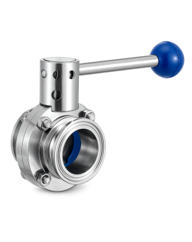 1" Tri Clamp Butterfly Valve Stainless Steel 304 (1" Tube OD), Pack 8