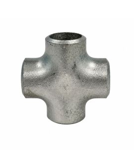 3/4" Butt Weld Cross Pipe Fitting F304 Stainless Steel