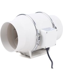 8" HS Inline Duct Fan, Duct Intake Air Fan for Vent