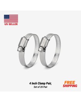 4 Inch Clamp, Set of 20 Pair