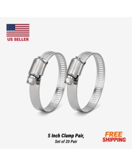 5 Inch Clamp, Set of 20 Pair