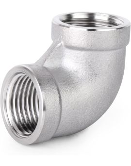 1 Inch 90 Degree Elbow Fittings,304 Stainless Steel Female NPT