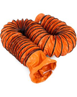 12 Inch Flexible Duct Hose 25 FT Heavy Duty PVC Ventilation Ducting