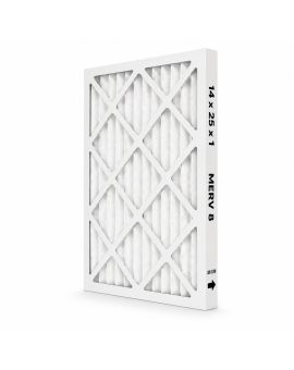 14x25x1 MERV 8 HVAC Furnace Air Filter (1- Pack)